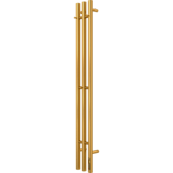 Электрический полотенцесушитель TERMINUS ТРЭ круг 1200 Золото браш